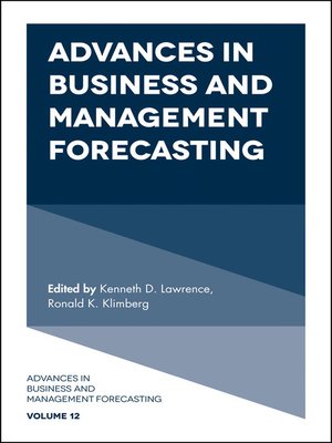 cover image of Advances in Business and Management Forecasting, Volume 12